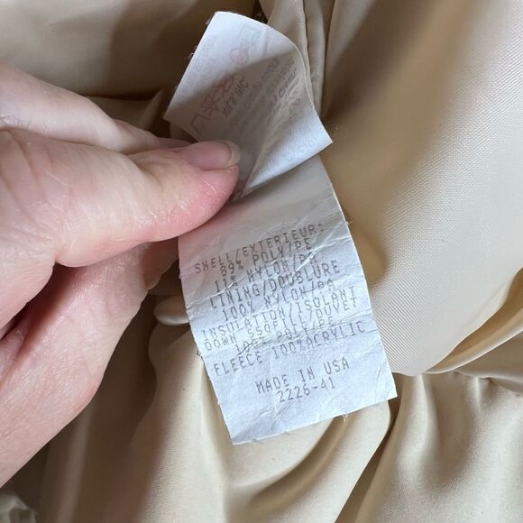 Vintage NILS ski jacket cream size 8 - Picture 8 of 8